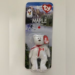 Ty Maple the Bear McDonalds Retired Plush Toy